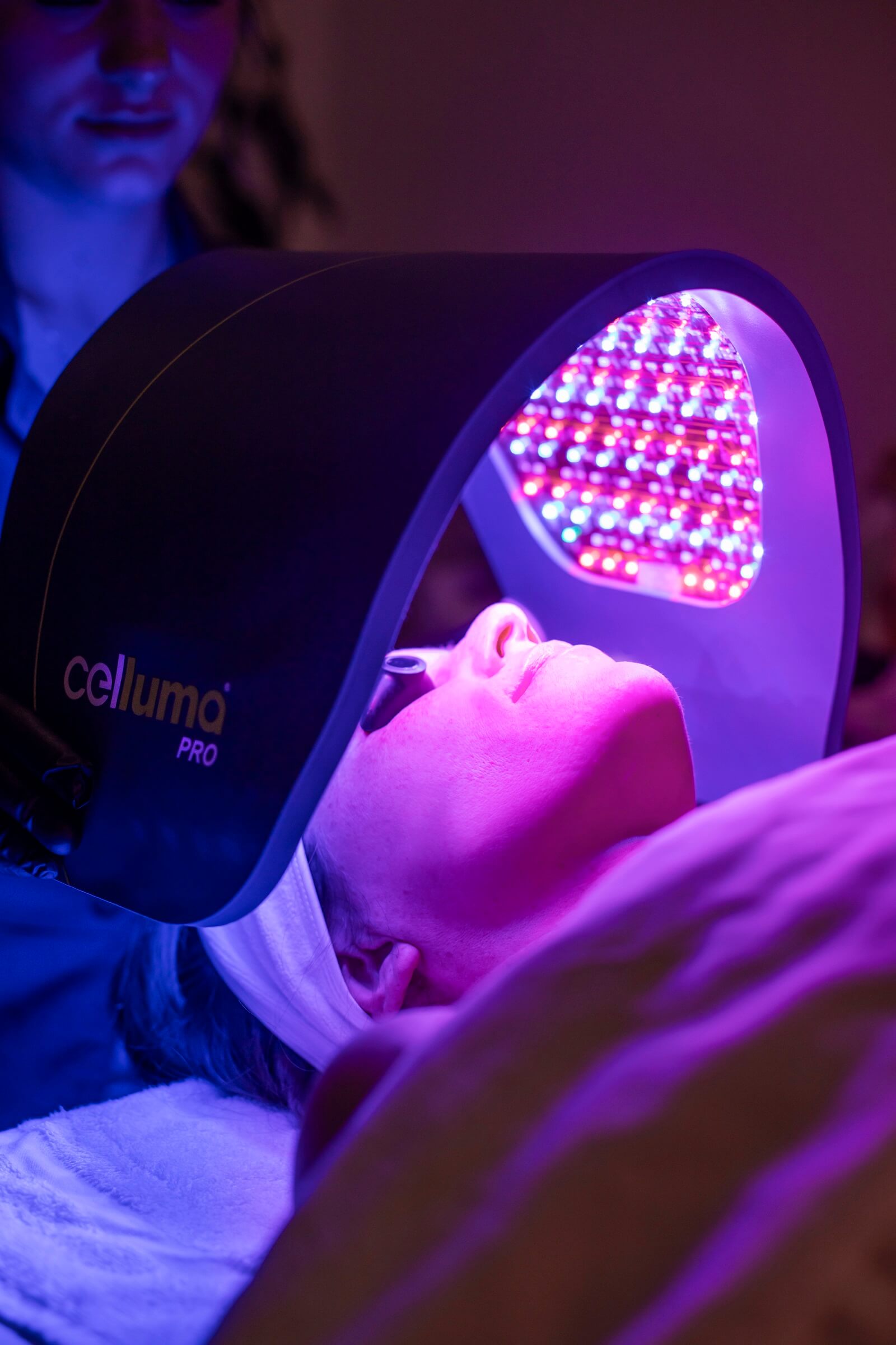 The Celluma LED Facial